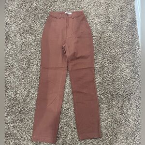 XS high waisted straight leg jeans